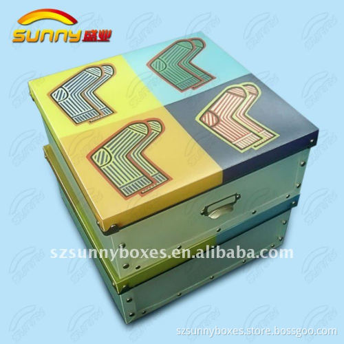 lovely cartoon two drawers storage box